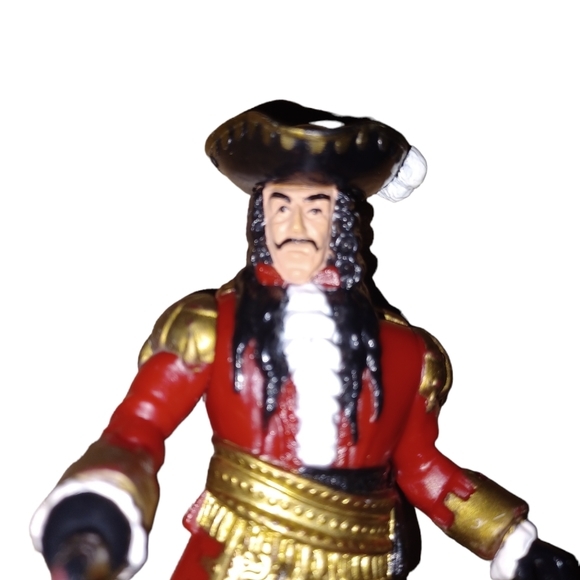 Hook 1991 Tristar Pictures Captain Hook Action Figure Dustin Hoffman Vintage‎ - Picture 2 of 3
